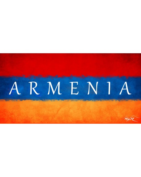 Serviette drapeau arménien
